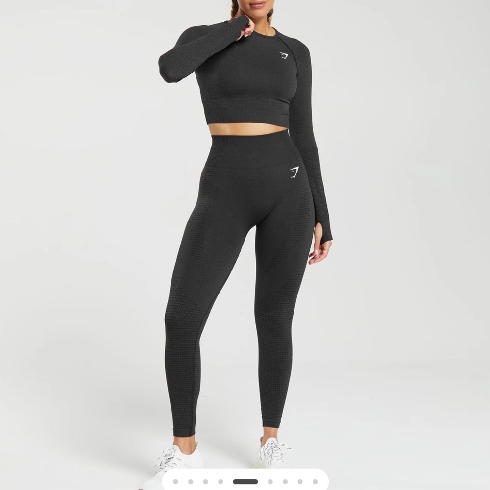 NWOT Gymshark vital seamless 2.0 crop top and leggings